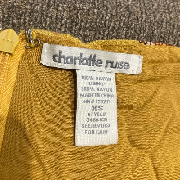 XS Charlotte Russe Sun Dress - Picture 3 of 3